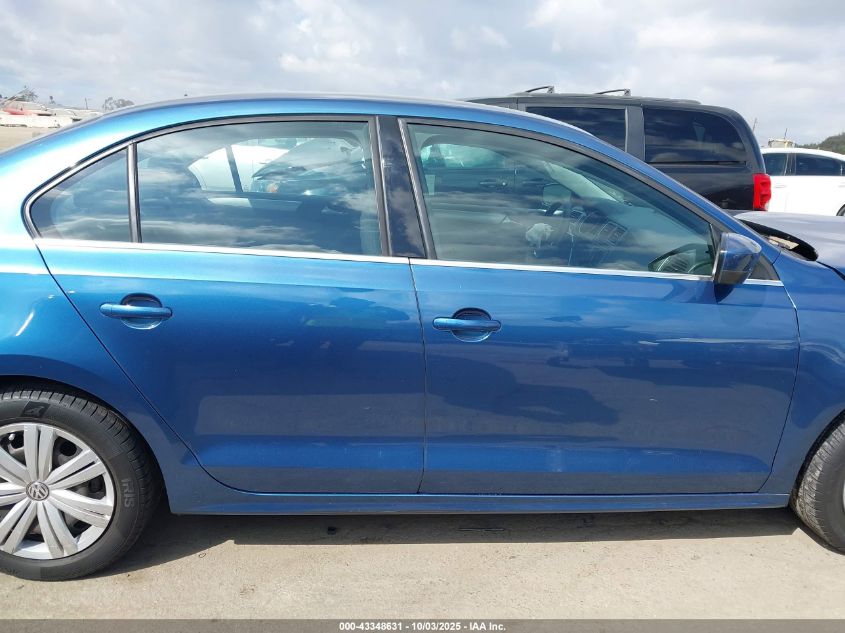 2017 Volkswagen Jetta 1.4T S VIN: 3VW2B7AJ2HM387806 Lot: 43348631