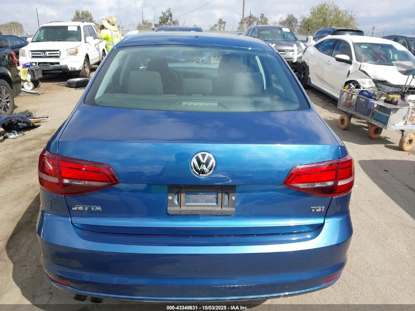 2017 Volkswagen Jetta 1.4T S VIN: 3VW2B7AJ2HM387806 Lot: 43348631