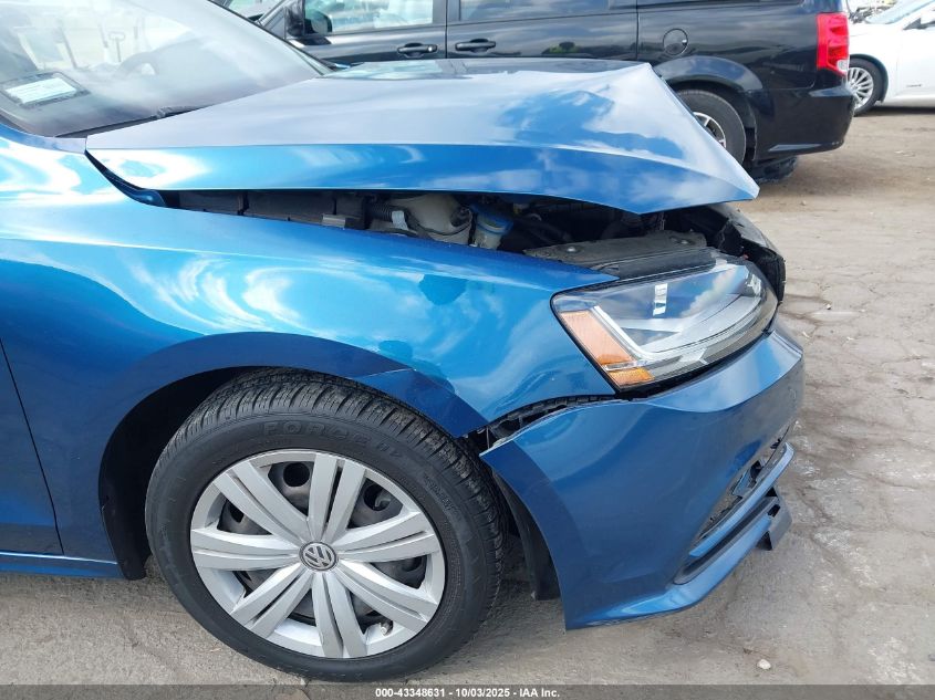 2017 Volkswagen Jetta 1.4T S VIN: 3VW2B7AJ2HM387806 Lot: 43348631