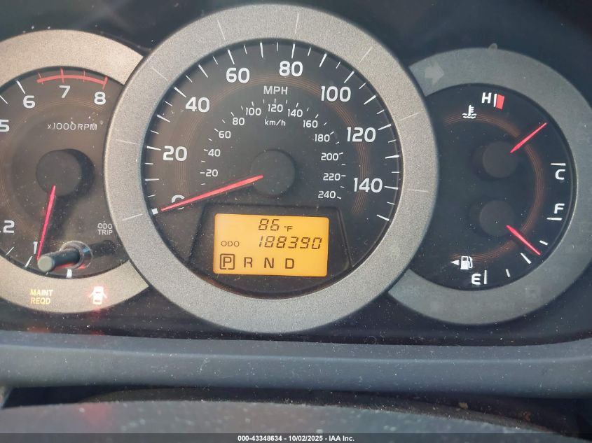 2009 Toyota Rav4 Sport V6 VIN: JTMBK32V695073127 Lot: 43348634