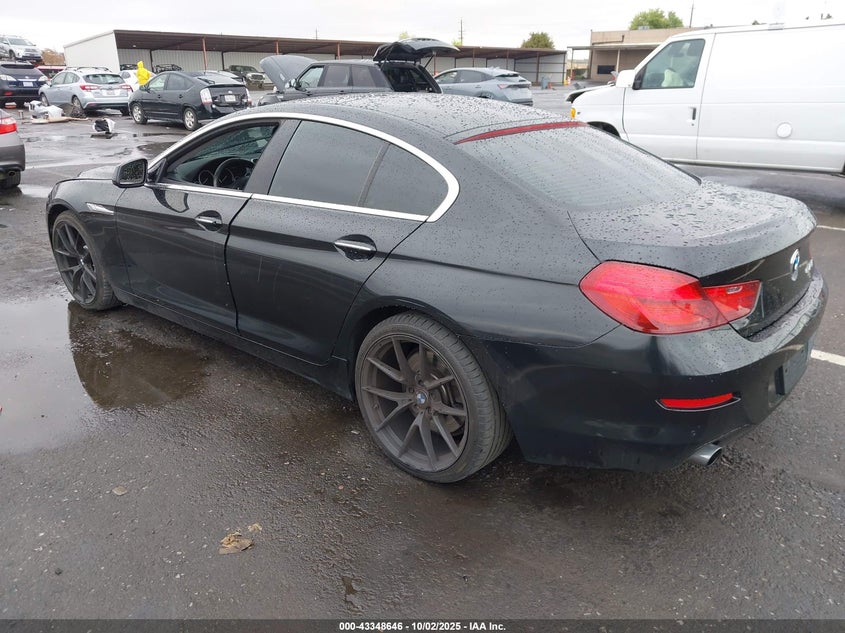 2013 BMW 640I GRAN COUPE - WBA6A0C50DDZ03663