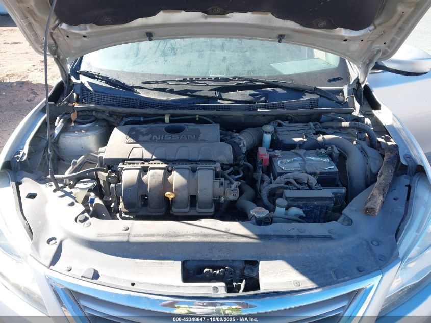 2015 Nissan Sentra S VIN: 3N1AB7AP5FY344489 Lot: 43348647