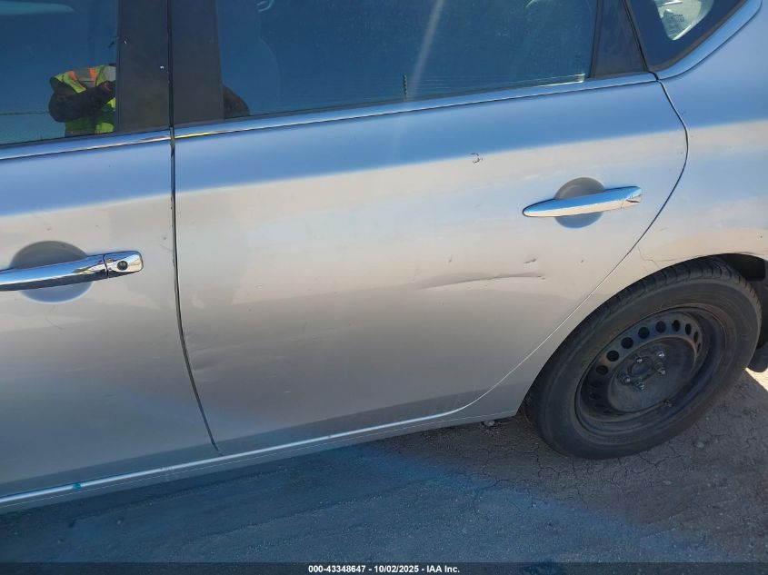 2015 Nissan Sentra S VIN: 3N1AB7AP5FY344489 Lot: 43348647