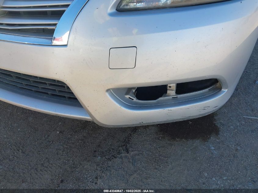 2015 Nissan Sentra S VIN: 3N1AB7AP5FY344489 Lot: 43348647