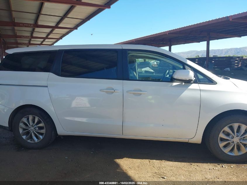 2021 Kia Sedona Lx VIN: KNDMB5C12M6673193 Lot: 43348661