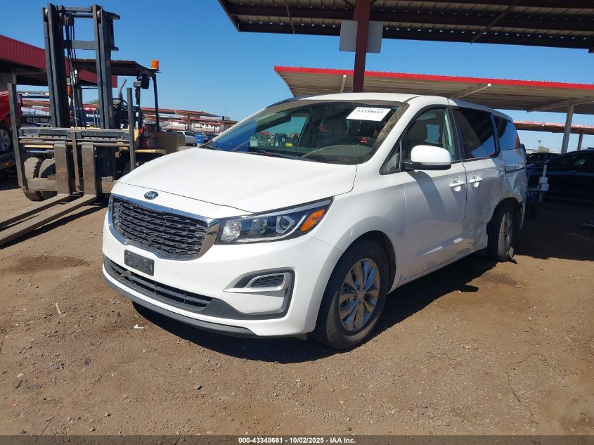 2021 Kia Sedona Lx VIN: KNDMB5C12M6673193 Lot: 43348661
