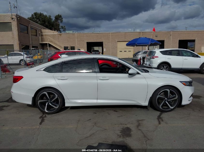 2018 Honda Accord Sport VIN: 1HGCV1F33JA179279 Lot: 43348706