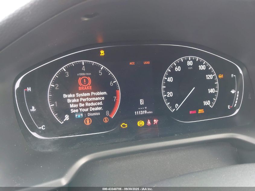 2018 Honda Accord Sport VIN: 1HGCV1F33JA179279 Lot: 43348706