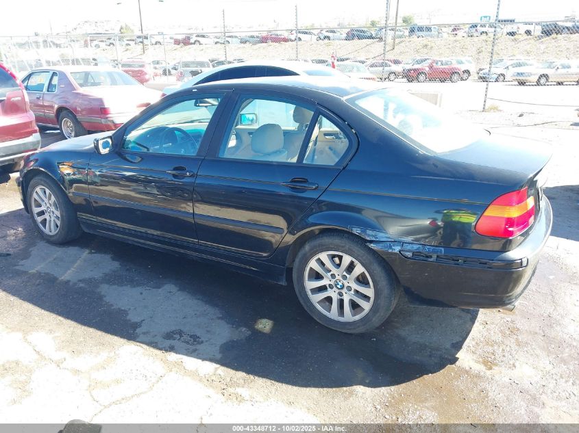 2002 BMW 325Xi VIN: WBAEU33442PF68322 Lot: 43348712
