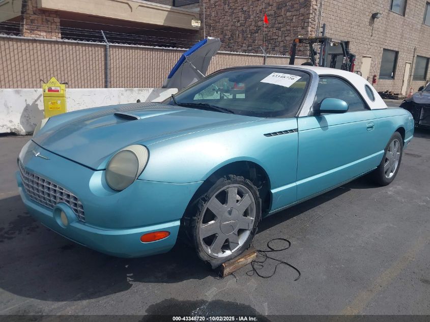 2002 Ford Thunderbird VIN: 1FAHP60A22Y125876 Lot: 43348720