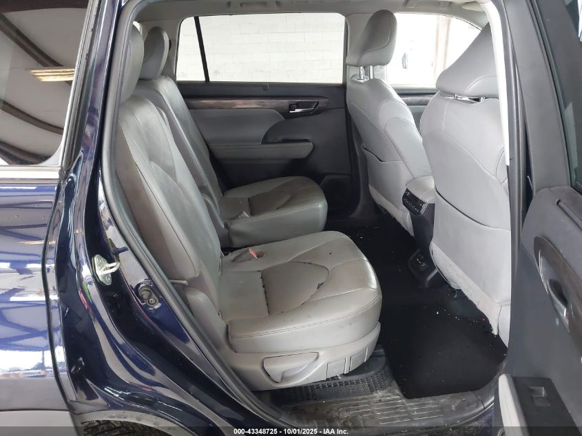 2020 Toyota Highlander Hybrid Platinum VIN: 5TDEBRCHXLS010851 Lot: 43348725