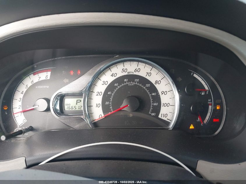 2012 Toyota Sienna Se 8 Passenger VIN: 5TDXK3DC7CS232806 Lot: 43348728