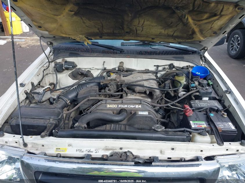 2000 Toyota Tacoma Prerunner V6 VIN: 4TASN92N1YZ654211 Lot: 43348751