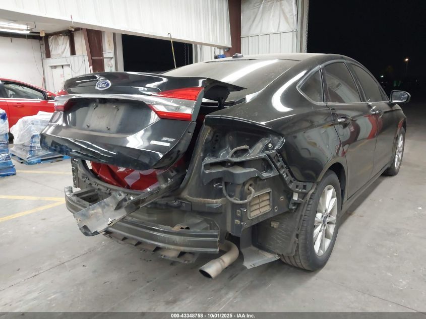 2017 Ford Fusion Se VIN: 3FA6P0HD9HR311487 Lot: 43348758