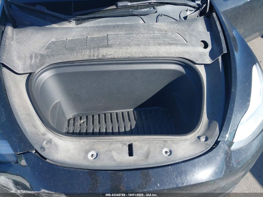 2021 Tesla Model Y Long Range Dual Motor All-Wheel Drive VIN: 5YJYGDEE0MF187161 Lot: 43348768