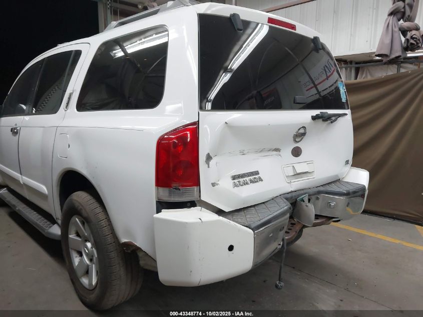 2004 Nissan Pathfinder Armada Se VIN: 5N1AA08A64N717800 Lot: 43348774