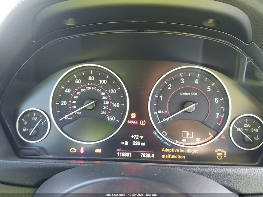 2015 BMW 435I WBA3R1C58FK193850