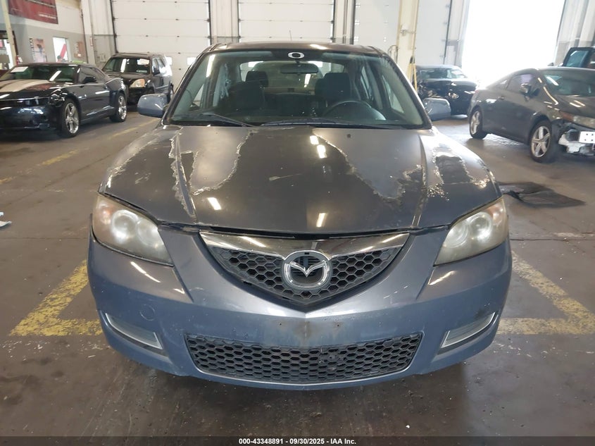 2008 Mazda Mazda3 I VIN: JM1BK32G481867499 Lot: 43348891
