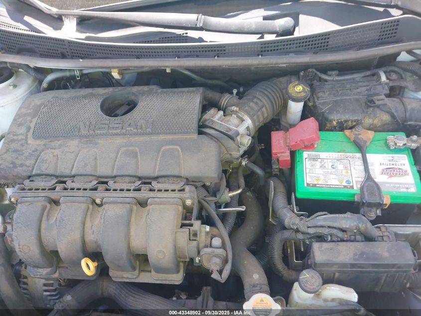 2016 Nissan Sentra S VIN: 3N1AB7AP6GY269822 Lot: 43348902