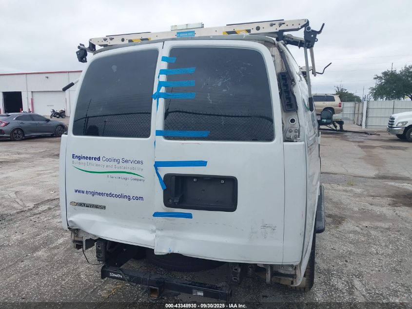 2019 Chevrolet Express 2500 Work Van VIN: 1GCWGAFG1K1343803 Lot: 43348930