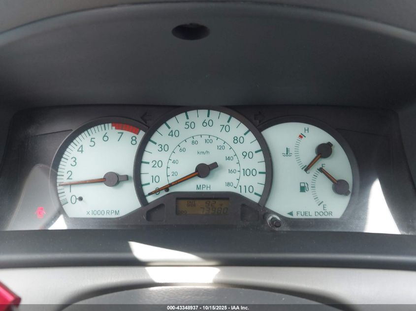 2003 Toyota Corolla Le VIN: 1NXBR32EX3Z008737 Lot: 43348937