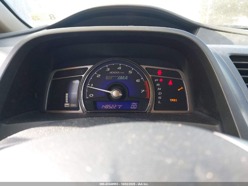 2010 Honda Civic Hybrid VIN: JHMFA3F23AS003884 Lot: 43348953