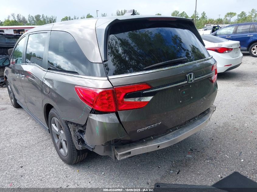 2022 Honda Odyssey Ex VIN: 5FNRL6H5XNB031024 Lot: 43348969