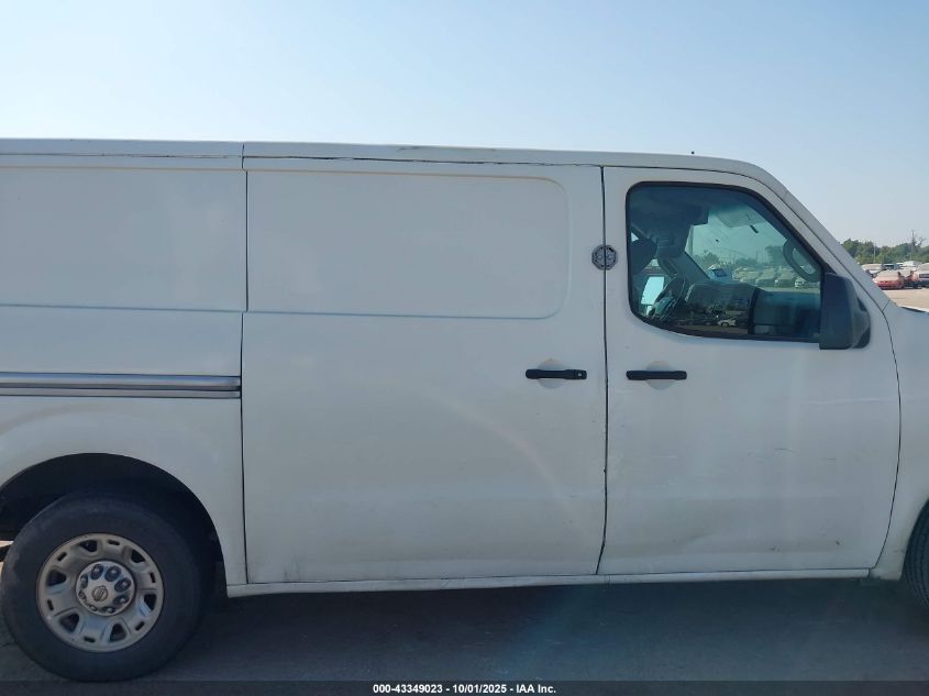 2015 Nissan Nv Cargo Nv2500 Hd S V6/Sl V6/Sv V6 VIN: 1N6BF0KY7FN806307 Lot: 43349023