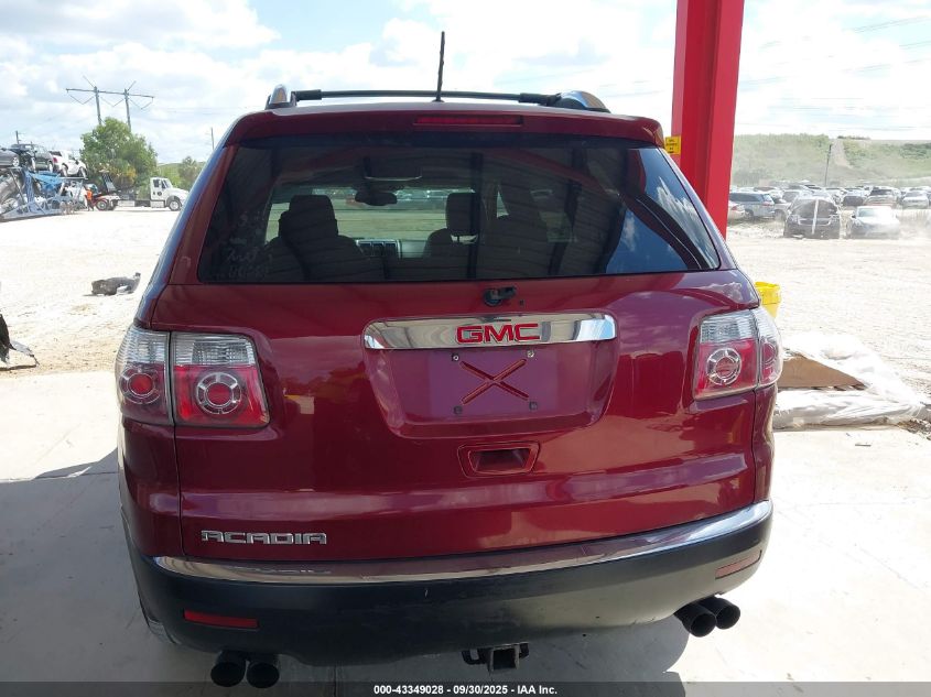 2009 GMC Acadia Slt-1 VIN: 1GKER23D19J142715 Lot: 43349028