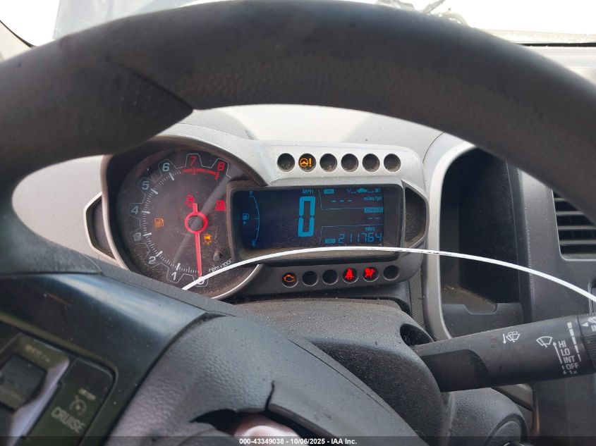 2015 Chevrolet Sonic Lt Auto VIN: 1G1JC5SHXF4210059 Lot: 43349038