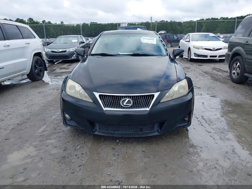 2011 Lexus Is 250 VIN: JTHBF5C29B5151215 Lot: 43349042
