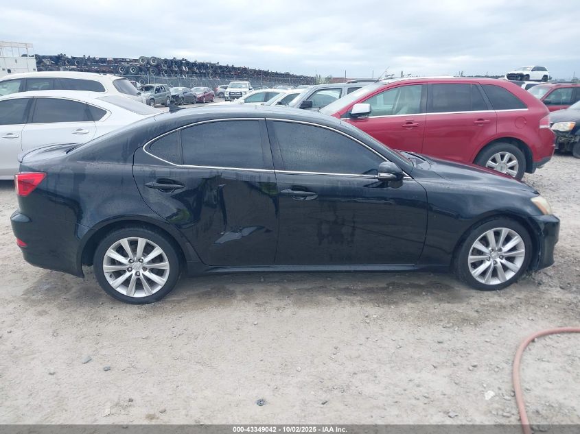 2011 Lexus Is 250 VIN: JTHBF5C29B5151215 Lot: 43349042