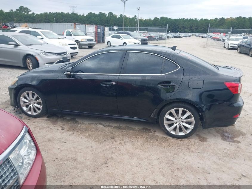 2011 Lexus Is 250 VIN: JTHBF5C29B5151215 Lot: 43349042