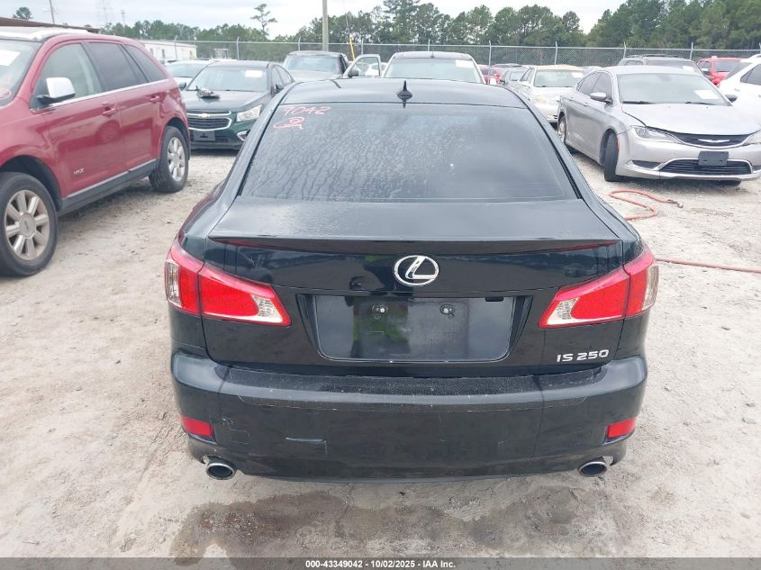 2011 Lexus Is 250 VIN: JTHBF5C29B5151215 Lot: 43349042