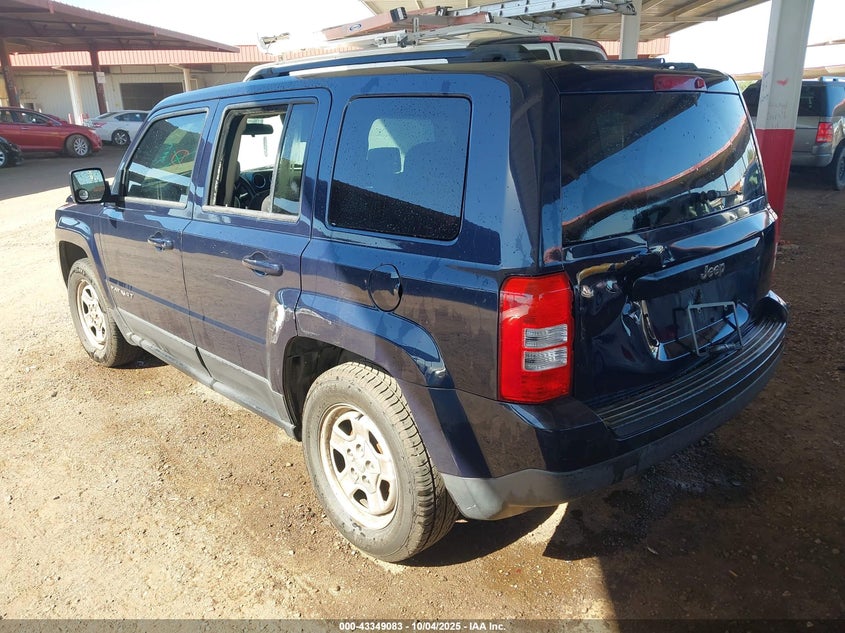 2015 JEEP PATRIOT SPORT - 1C4NJPBB1FD399741