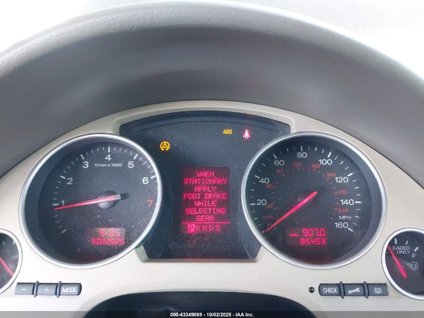 2005 Audi A4 1.8T VIN: WAUAC48H75K004472 Lot: 43349089