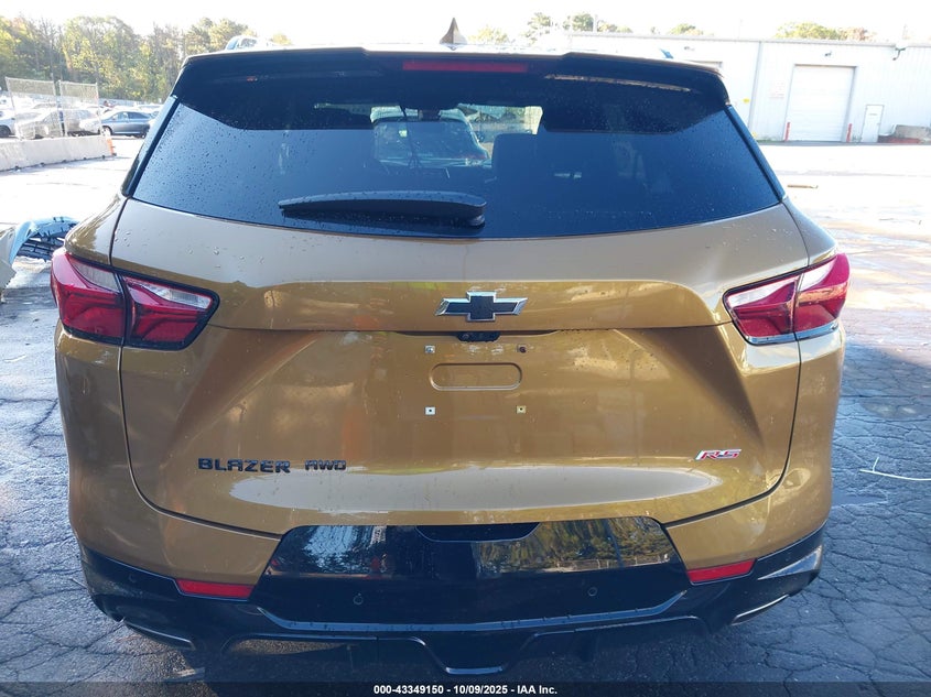 2019 CHEVROLET BLAZER RS 3GNKBJRS9KS596872