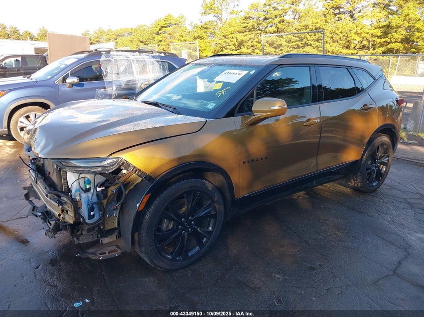2019 CHEVROLET BLAZER RS 3GNKBJRS9KS596872
