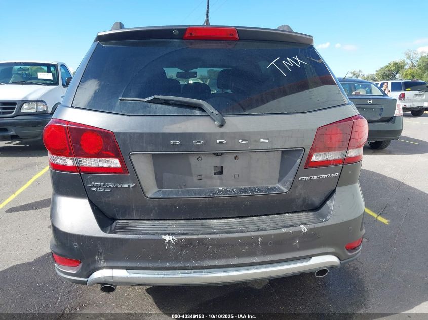 2017 Dodge Journey Crossroad Plus Awd VIN: 3C4PDDGG4HT578761 Lot: 43349153
