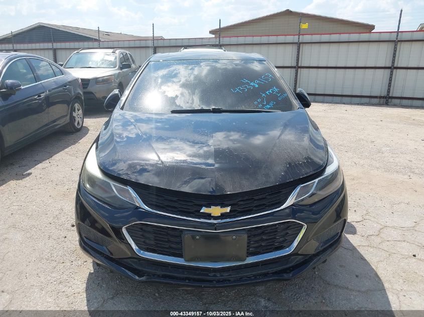 2017 Chevrolet Cruze Lt Auto VIN: 3G1BE6SM4HS555625 Lot: 43349157