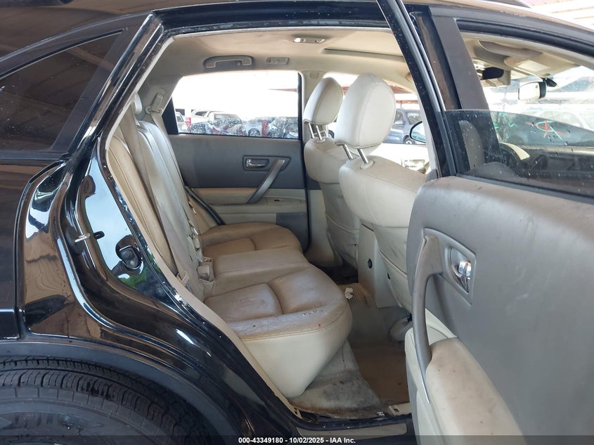 2006 Infiniti Fx35 VIN: JNRAS08WX6X200861 Lot: 43349180