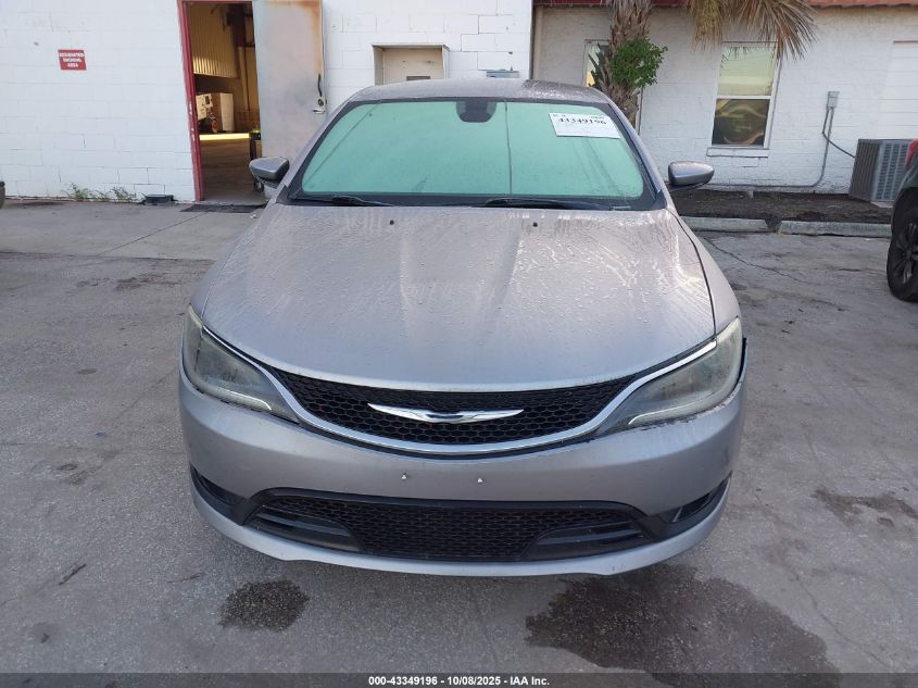 2015 Chrysler 200 S VIN: 1C3CCCBBXFN698461 Lot: 43349196