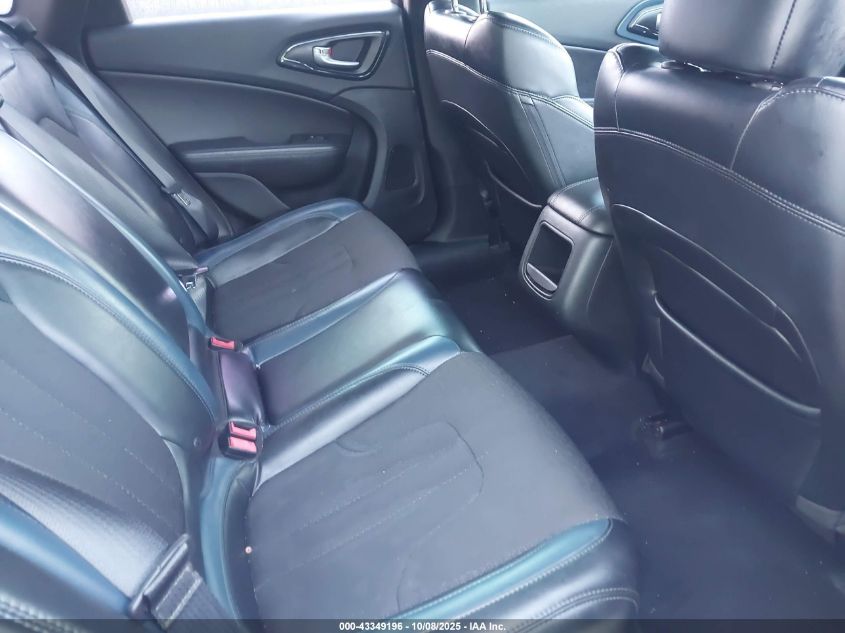 2015 Chrysler 200 S VIN: 1C3CCCBBXFN698461 Lot: 43349196