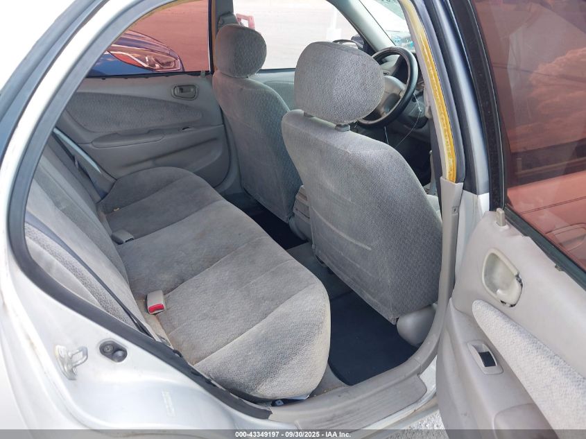 2002 Toyota Corolla Le VIN: 1NXBR12E72Z604732 Lot: 43349197