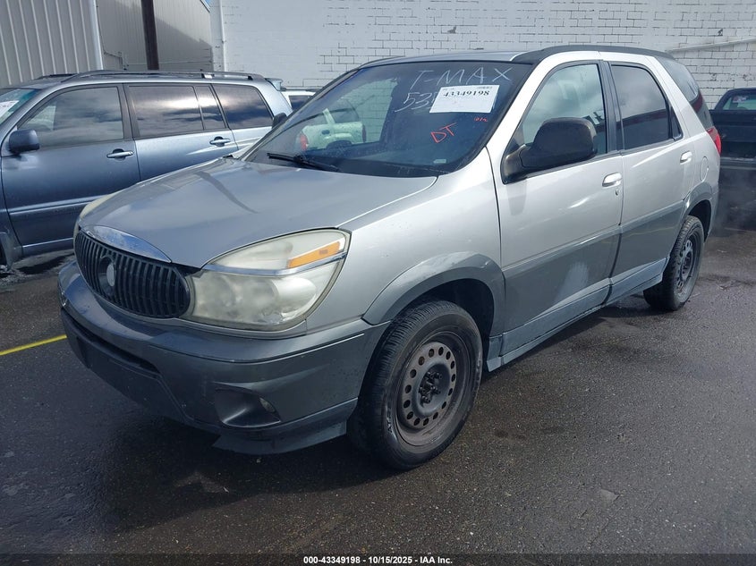 2005 Buick Rendezvous Cx silver other gasoline 3G5DA03E45S535684 photo #3