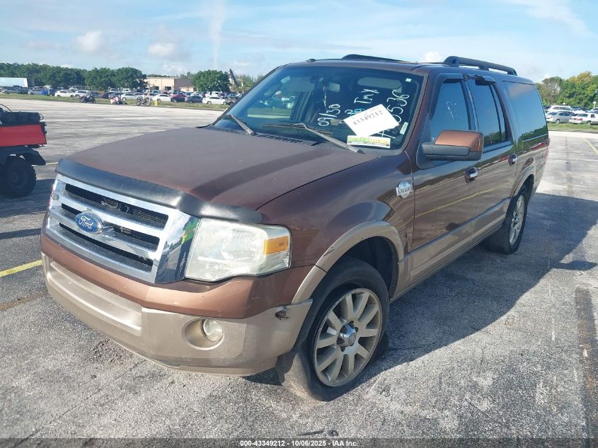 2012 Ford Expedition El King Ranch VIN: 1FMJK1H52CEF03536 Lot: 43349212