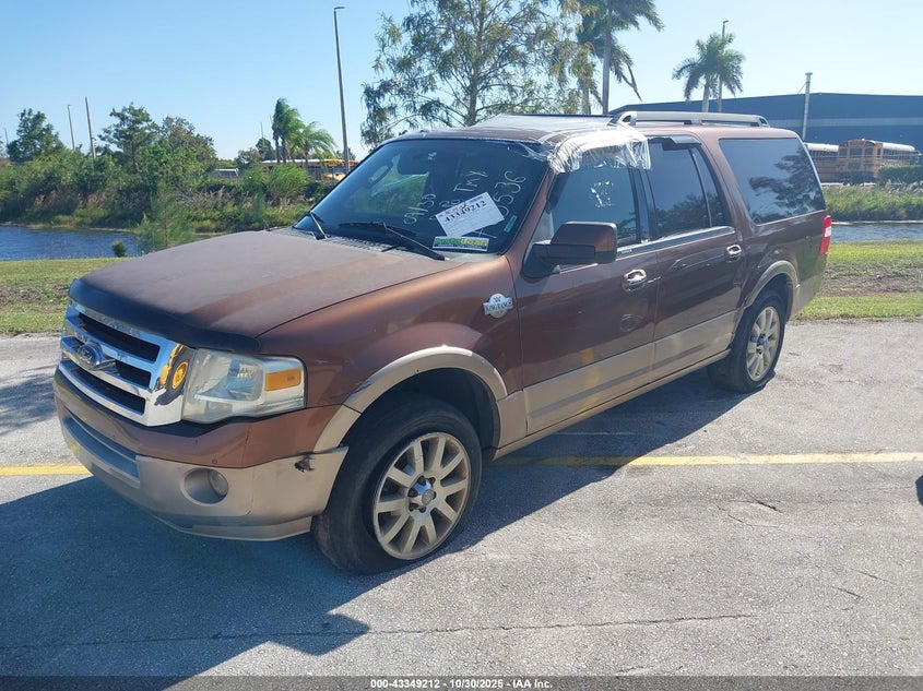 Vin: 1fmjk1h52cef03536, lot: 43843933, ford expedition el king ranch 20122