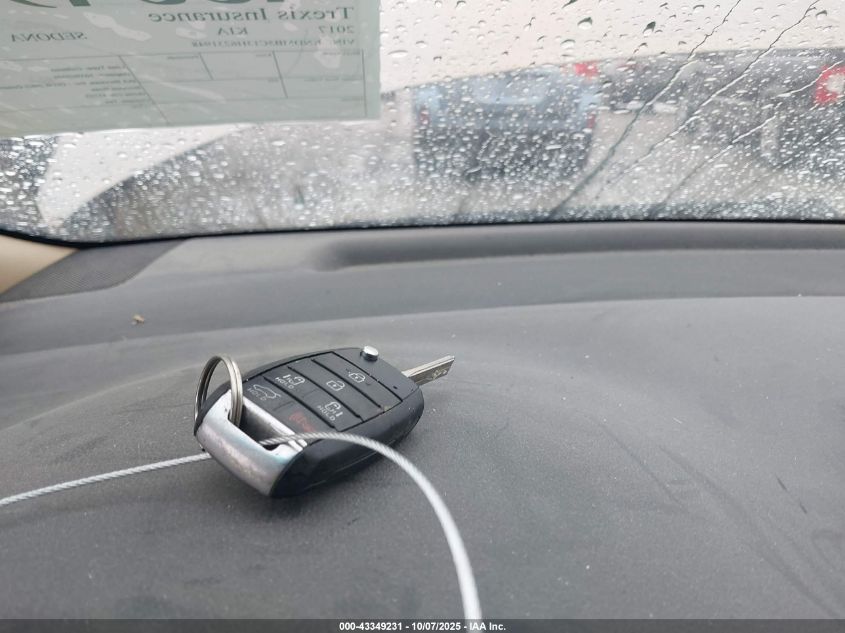 2017 Kia Sedona Lx VIN: KNDMB5C13H6231948 Lot: 43349231