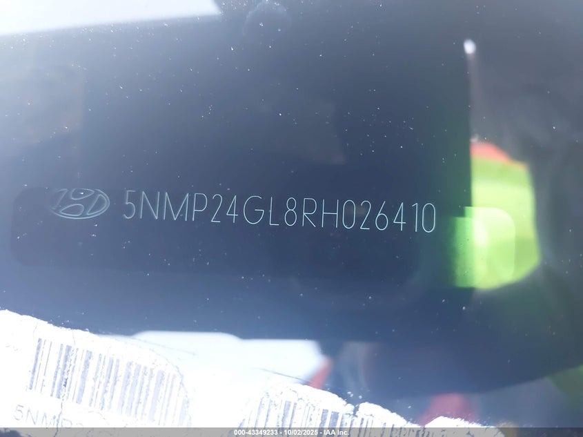 2024 HYUNDAI SANTA FE SEL - 5NMP24GL8RH026410