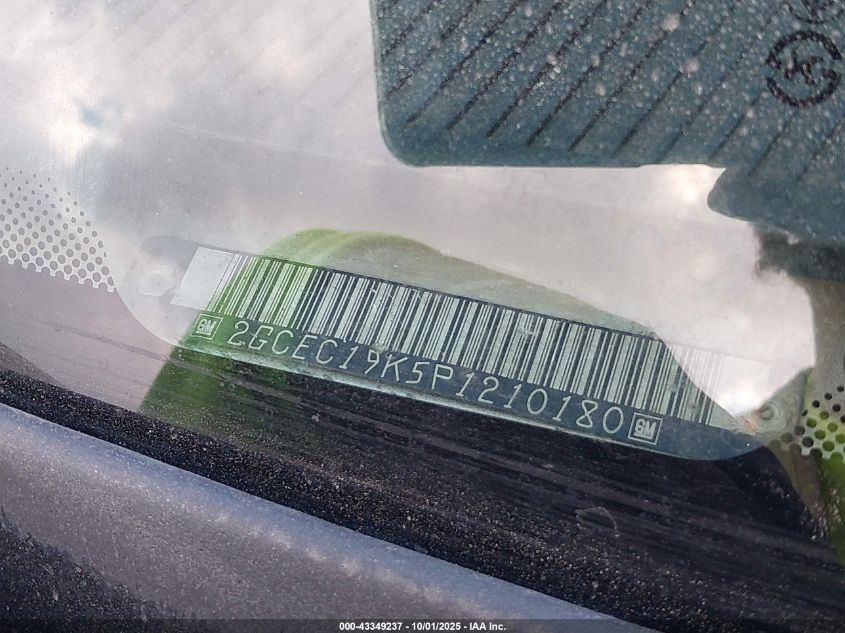 1993 Chevrolet Gmt-400 C1500 VIN: 2GCEC19K5P1210180 Lot: 43349237